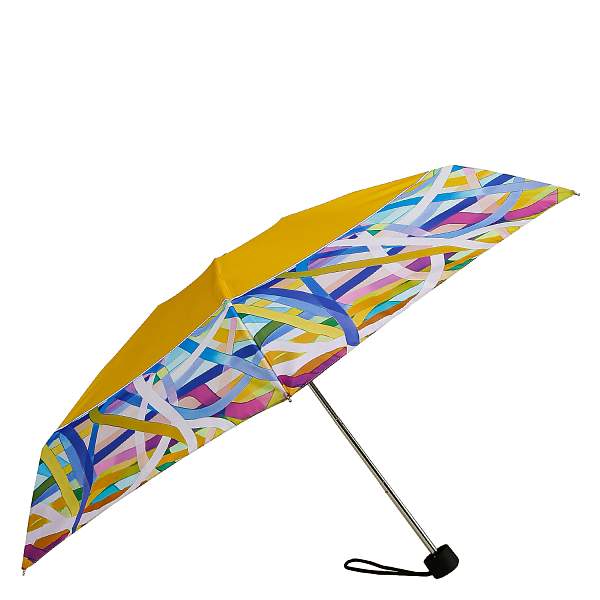 UFZ0017-7  Зонт женский, механический, 5 сложений, эпонж Fabretti, Артикул: UFZ0017-7 фото №1