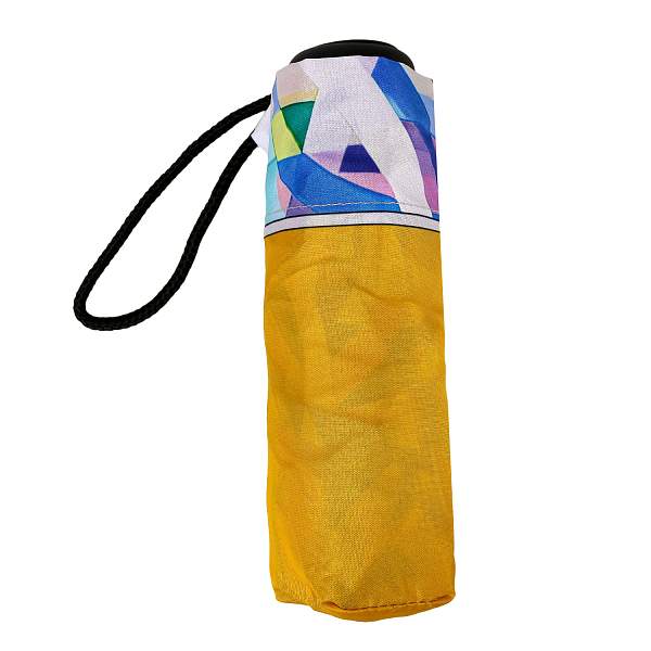 UFZ0017-7  Зонт женский, механический, 5 сложений, эпонж Fabretti, Артикул: UFZ0017-7 фото №1