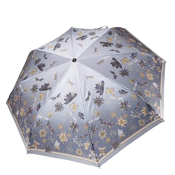 UFLS0093-42 Зонт жен. Fabretti, автомат, 3 сложения, сатин Fabretti, Артикул: UFLS0093-42 фото №1