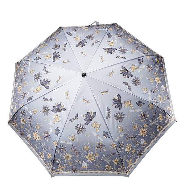 UFLS0093-42 Зонт жен. Fabretti, автомат, 3 сложения, сатин Fabretti, Артикул: UFLS0093-42 фото №1