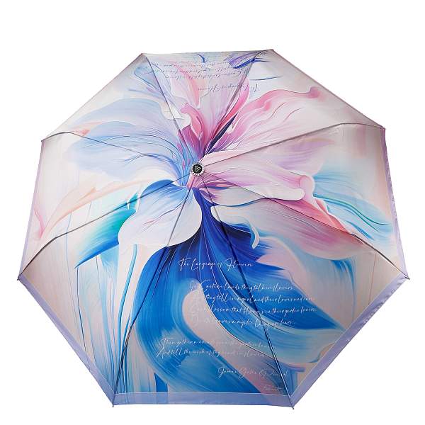 UFS0106-5 Зонт жен. Fabretti, автомат, 3 сложения, сатин Fabretti, Артикул: UFS0106-5 фото №1