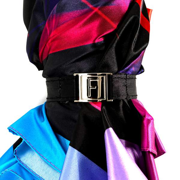 UFS0120-5 Зонт жен. Fabretti, автомат, 3 сложения, сатин Fabretti, Артикул: UFS0120-5 фото №1