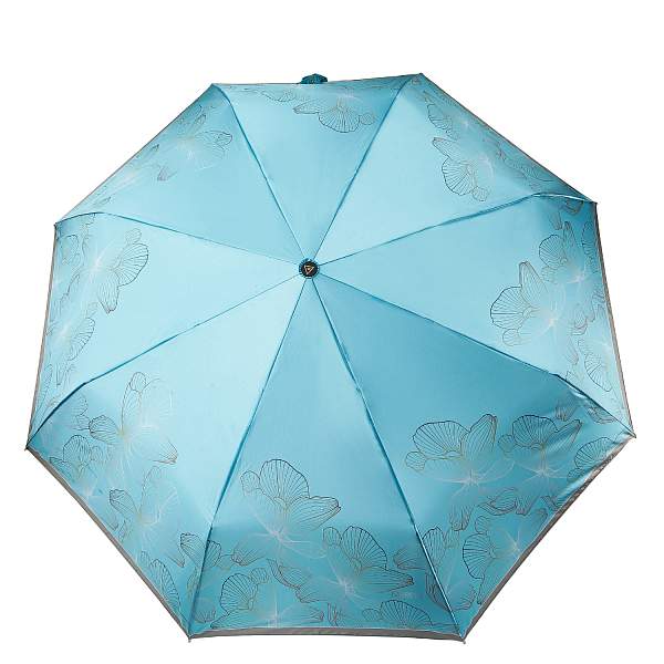 UFS0115-9 Зонт жен. Fabretti, автомат, 3 сложения, сатин Fabretti, Артикул: UFS0115-9 фото №1