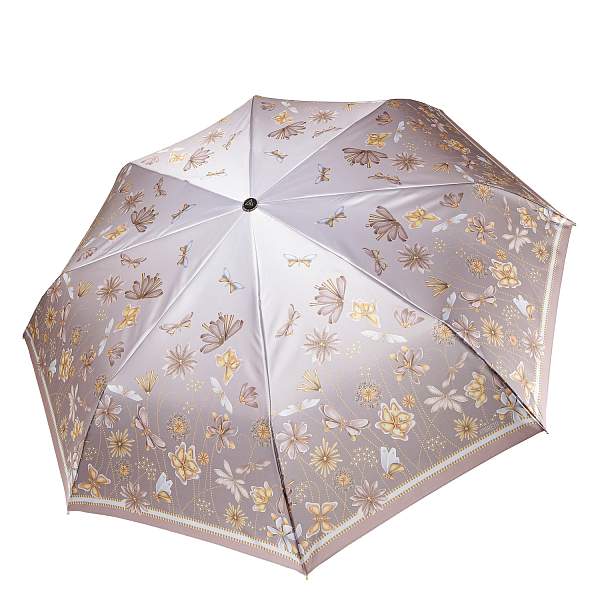 UFS0129-13 Зонт жен. Fabretti, автомат, 3 сложения, сатин Fabretti, Артикул: UFS0129-13 фото №1