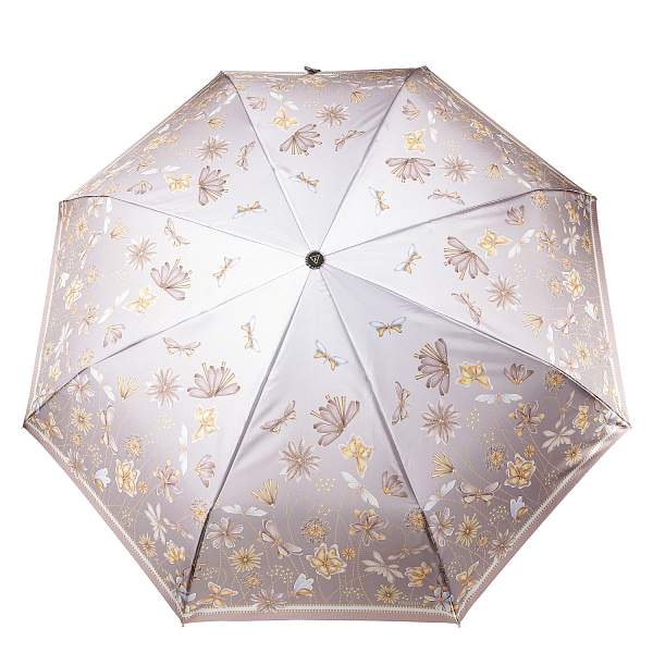 UFS0129-13 Зонт жен. Fabretti, автомат, 3 сложения, сатин Fabretti, Артикул: UFS0129-13 фото №1