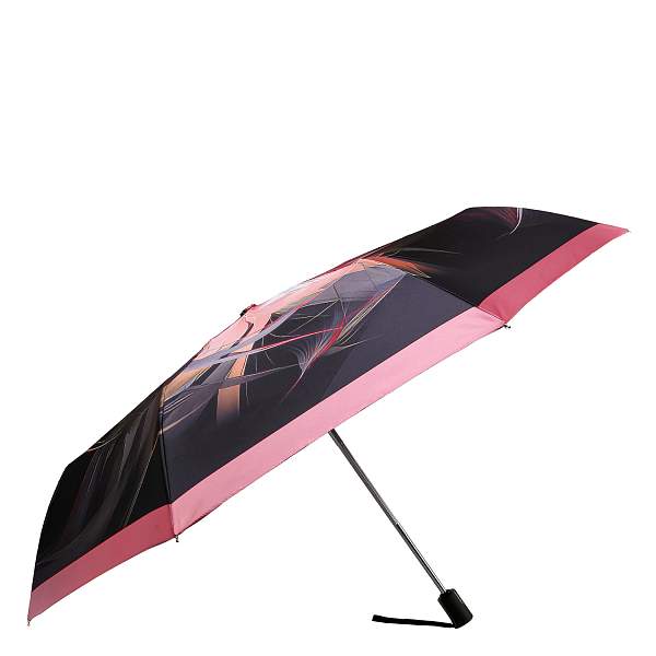 UFLS0080-6 Зонт жен. Fabretti, автомат, 3 сложения, сатин Fabretti, Артикул: UFLS0080-6 фото №1