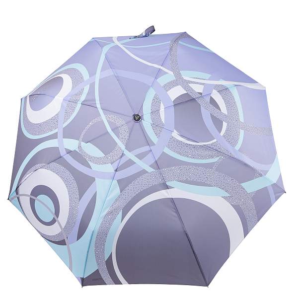 UFLR0037-9 Зонт жен. Fabretti, автомат, 3 сложения, эпонж Fabretti, Артикул: UFLR0037-9 фото №1