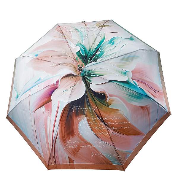 UFS0106-12 Зонт жен. Fabretti, автомат, 3 сложения, сатин Fabretti, Артикул: UFS0106-12 фото №1