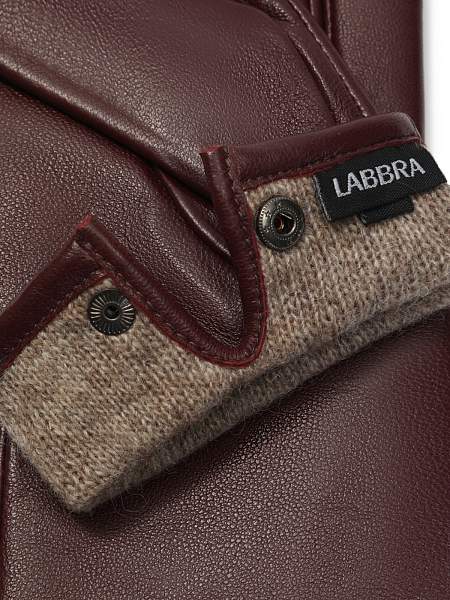 Перчатки жен п/ш LB-0200 merlot Labbra, Артикул: LB-0200-65_01-00034 фото №1