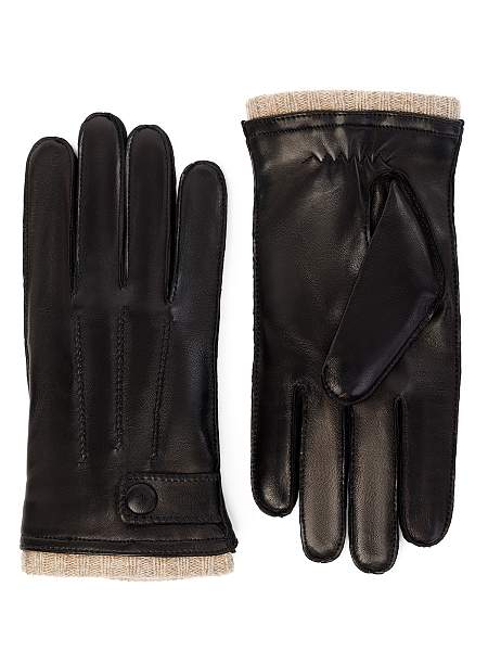 Перчатки мужские ш+каш. OS01755 black Eleganzza, Артикул: OS01755-85_01-00040 фото №1