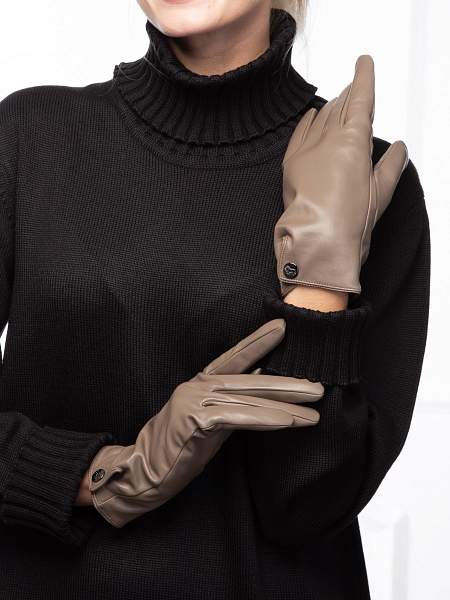 Перчатки жен п/ш LB-4909-1 taupe Labbra, Артикул: LB-4909-1-8_01-000368 фото №1