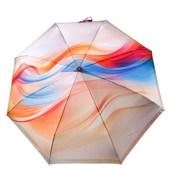 UFLS0101-6 Зонт жен. Fabretti, автомат, 3 сложения, сатин Fabretti, Артикул: UFLS0101-6 фото №1