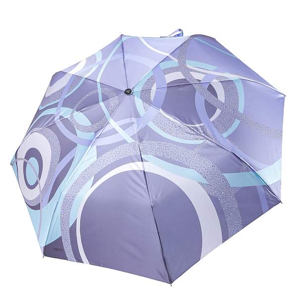 UFLS0092-9 Зонт жен. Fabretti, автомат, 3 сложения, сатин Fabretti, Артикул: UFLS0092-9 фото №1