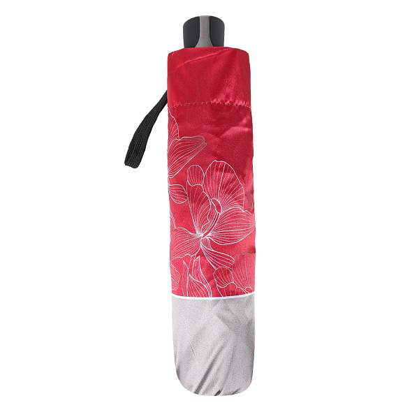 UFLS0104-4 Зонт жен. Fabretti, автомат, 3 сложения, сатин Fabretti, Артикул: UFLS0104-4 фото №1