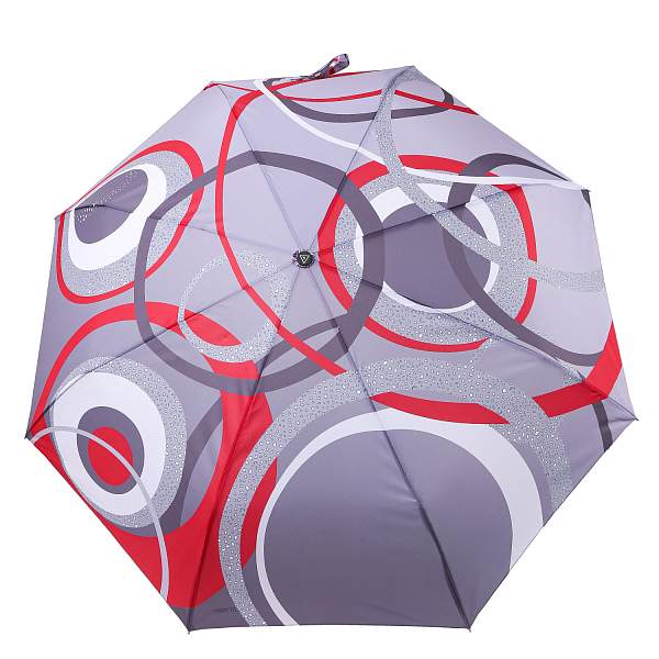 UFLR0037-4 Зонт жен. Fabretti, автомат, 3 сложения, эпонж Fabretti, Артикул: UFLR0037-4 фото №1