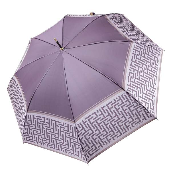 UFJ0033-3 Зонт-трость жен.  Fabretti, сатин Fabretti, Артикул: UFJ0033-3 фото №1