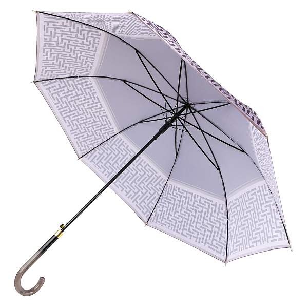 UFJ0033-3 Зонт-трость жен.  Fabretti, сатин Fabretti, Артикул: UFJ0033-3 фото №1