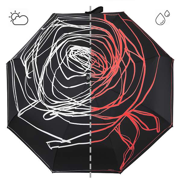 UFW0016-6 Зонт жен. Fabretti, автомат, 3 сложения, эпонж Fabretti, Артикул: UFW0016-6 фото №1