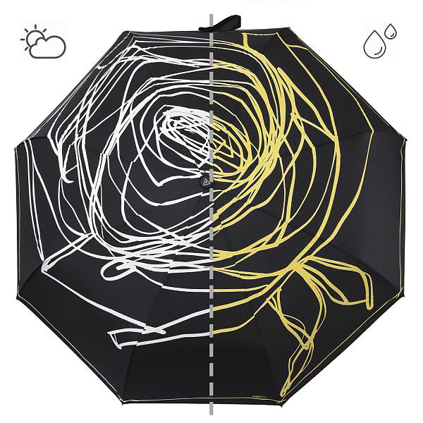 UFW0016-7 Зонт жен. Fabretti, автомат, 3 сложения, эпонж Fabretti, Артикул: UFW0016-7 фото №1