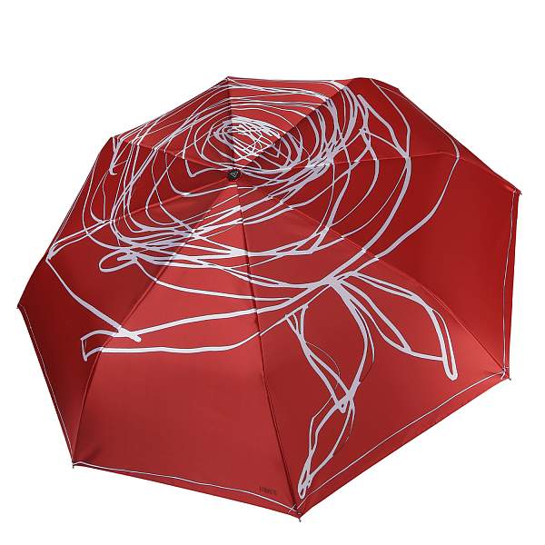 UFS0132-4 Зонт жен. Fabretti, автомат, 3 сложения, сатин Fabretti, Артикул: UFS0132-4 фото №1