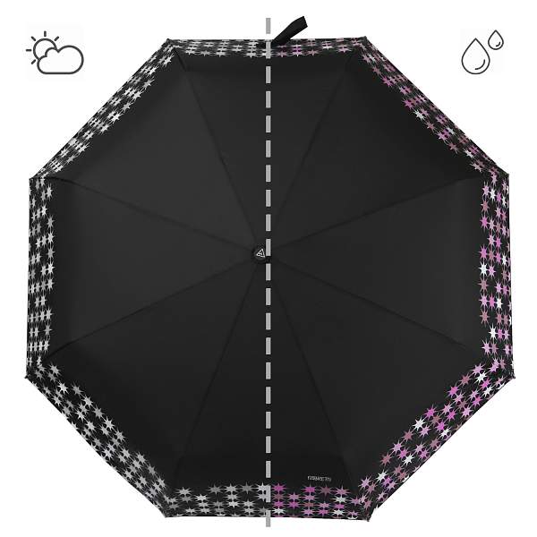 UFW0017-5 Зонт жен. Fabretti, автомат, 3 сложения, эпонж Fabretti, Артикул: UFW0017-5 фото №1