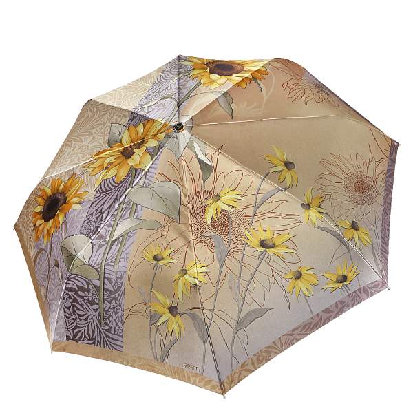 UFS0134-13 Зонт жен. Fabretti, автомат, 3 сложения, сатин Fabretti, Артикул: UFS0134-13 фото №1