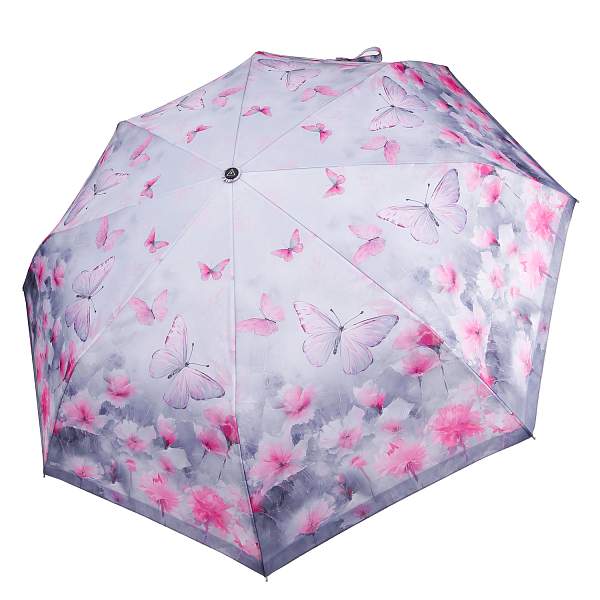 UFLR0040-3 Зонт жен. Fabretti, автомат, 3 сложения, эпонж Fabretti, Артикул: UFLR0040-3 фото №1