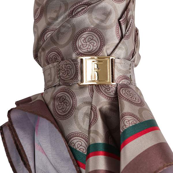 UFS20193-11 Зонт жен. Fabretti, автомат, 3 сложения, сатин Fabretti, Артикул: UFS20193-11 фото №1