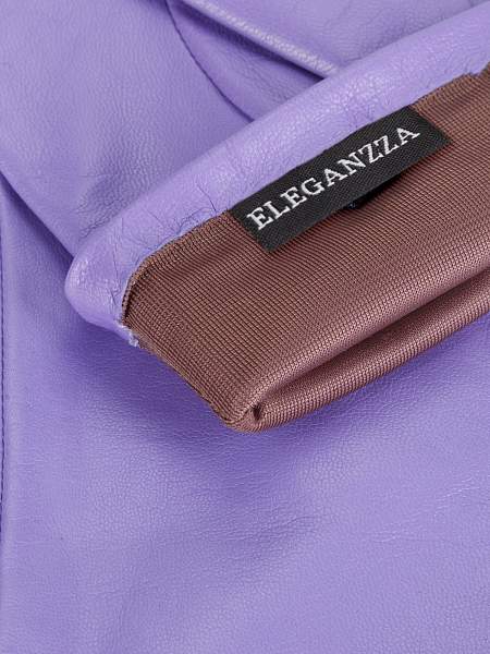 Перчатки женские ш/п IS0190 violet Eleganzza, Артикул: IS0190-65_01-00039 фото №1