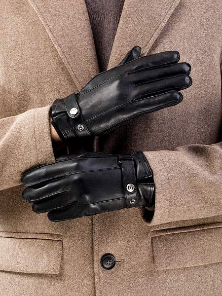 Перчатки мужские 100% ш OS085 black Eleganzza, Артикул: OS085-85_00113498 фото №1