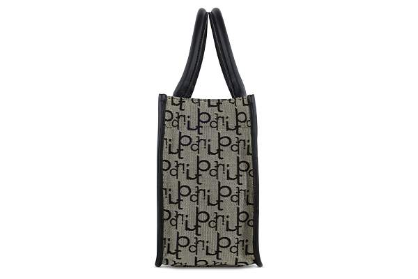 Сумка-тоут BUGATTI Elea, бежево-черный цвет, жаккард/воловья кожа/полиэстер, 30 х 13 х 22,5 см 49435301 BUGATTI, Артикул: 49435301 фото №1