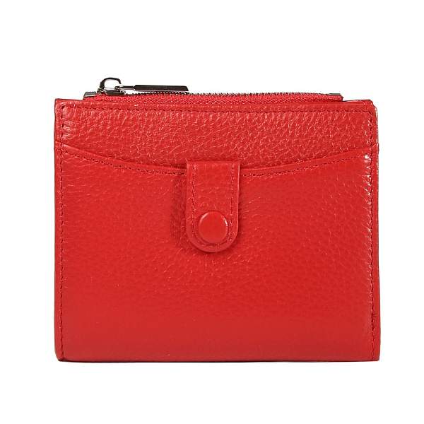 XH-8182-12 красный кошелек женский (кожа) Jane's Story Jane's Story, Артикул: XH-8182-12 фото №1