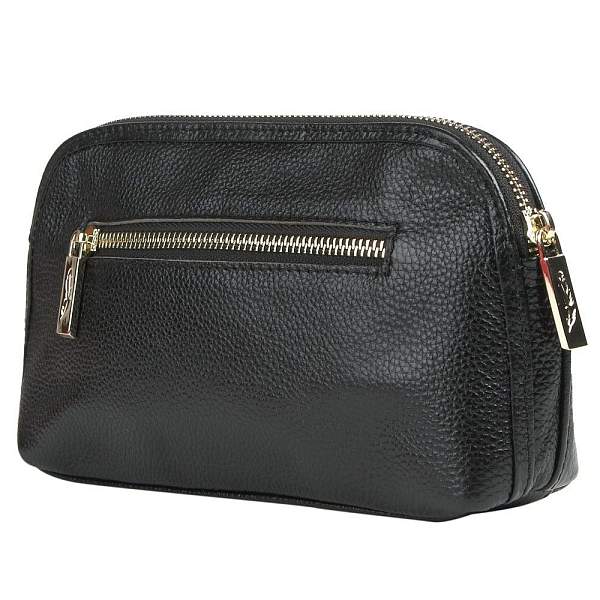 BLY66842-04 черная косметичка (кожа) Jane's Story Jane's Story, Артикул: BLY66842-04 фото №1