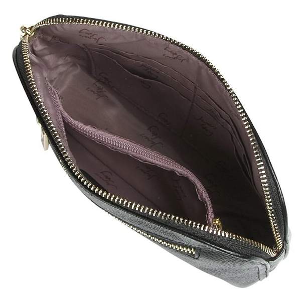 BLY66842-04 черная косметичка (кожа) Jane's Story Jane's Story, Артикул: BLY66842-04 фото №1