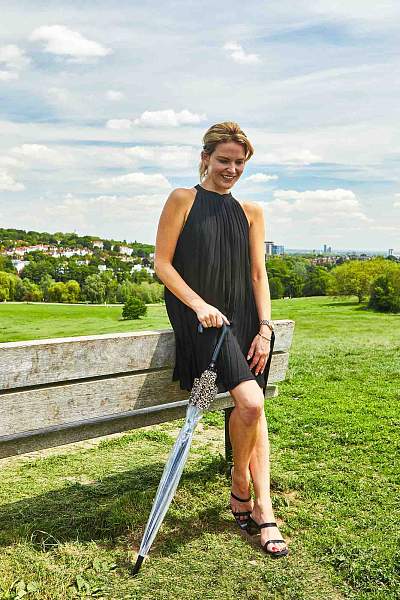 L042-4251 PumaBorder (Пума) Зонт женский трость Fulton Fulton, Артикул: L042-4251 PumaBorder фото №1