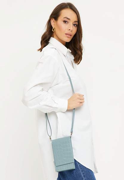 JS-K2040-A-69 голубая сумка женская Jane's Story Jane's Story, Артикул: JS-K2040-A-69 фото №1