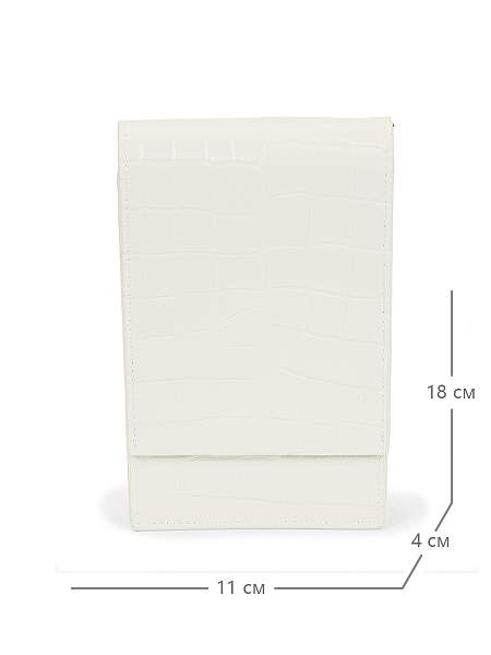 JS-K2040-A-62 белая сумка женская Jane's Story Jane's Story, Артикул: JS-K2040-A-62 фото №1