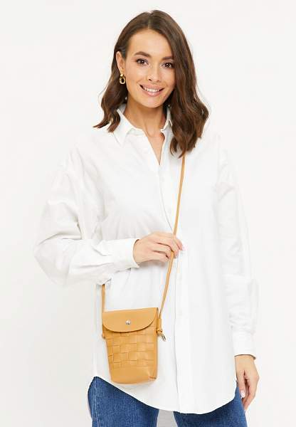 JS-K2046-A-67 желтая сумка женская Jane's Story Jane's Story, Артикул: JS-K2046-A-67 фото №1