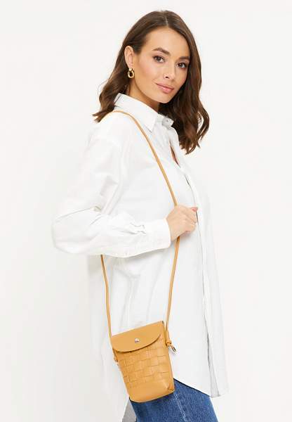 JS-K2046-A-67 желтая сумка женская Jane's Story Jane's Story, Артикул: JS-K2046-A-67 фото №1