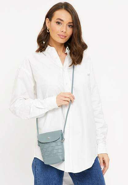 JS-K2046-A-69 голубая сумка женская Jane's Story Jane's Story, Артикул: JS-K2046-A-69 фото №1