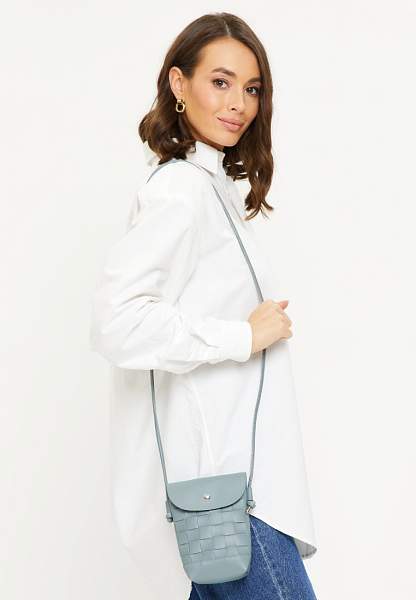 JS-K2046-A-69 голубая сумка женская Jane's Story Jane's Story, Артикул: JS-K2046-A-69 фото №1