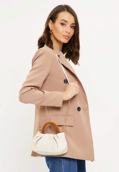 JS-K2021-AC-62 белая сумка женская Jane's Story Jane's Story, Артикул: JS-K2021-AC-62 фото №1