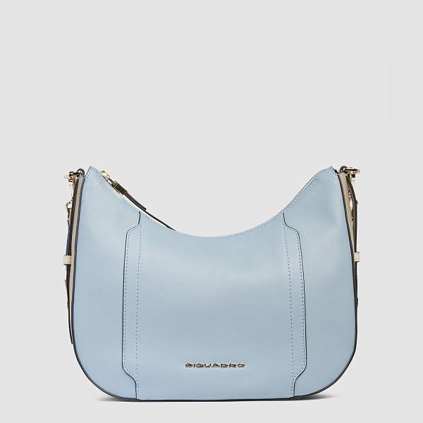 Женская сумка Piquadro BD6657W92/AZBE2 кожаная голубая Piquadro, Артикул: BD6657W92/AZBE2 фото №1