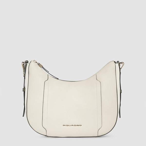 Женская сумка Piquadro BD6657W92/BI кожаная белая Piquadro, Артикул: BD6657W92/BI фото №1