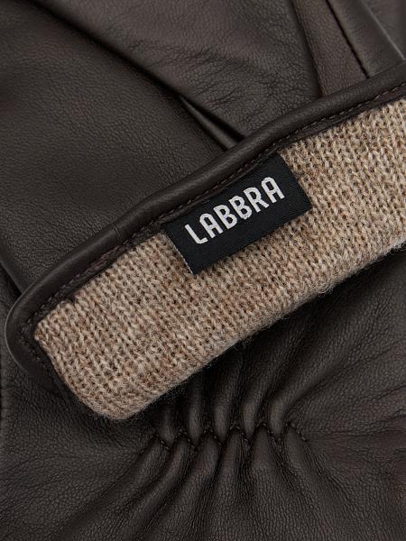 Перчатки жен п/ш LB-0190 d.brown Labbra, Артикул: LB-0190-6_01-000232 фото №1