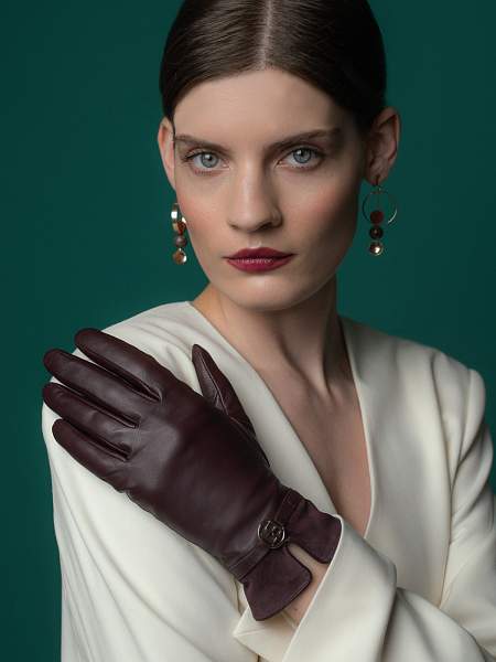 Перчатки жен п/ш LB-2429 d.grey Labbra, Артикул: LB-2429-65_01-00051 фото №1