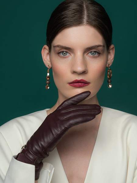 Перчатки жен п/ш LB-2429 d.grey Labbra, Артикул: LB-2429-7_01-000510 фото №1