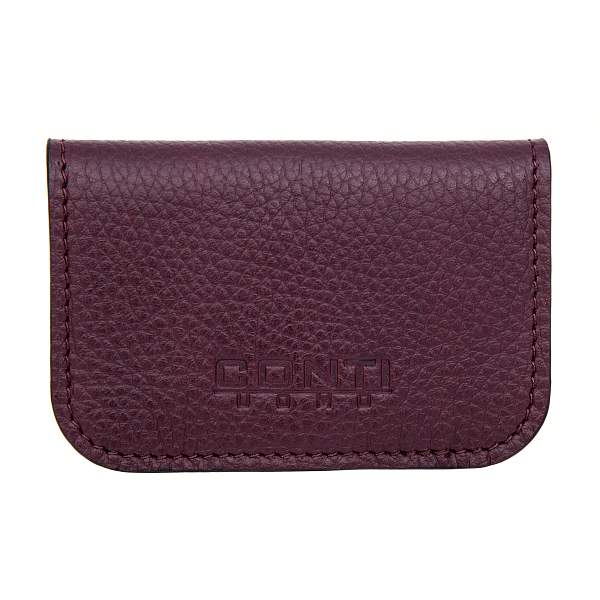 Картхолдер Conti UOMO бордовый Conti Uomo 15-20 dark burgundy Conti Uomo, Артикул: 15-20 dark burgundy фото №1
