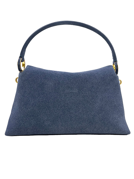 Сумка женская NARVIN из натуральной кожи 9806-Tiffany Jeans Vasheron, Артикул: 9806-Tiffany Jeans фото №1