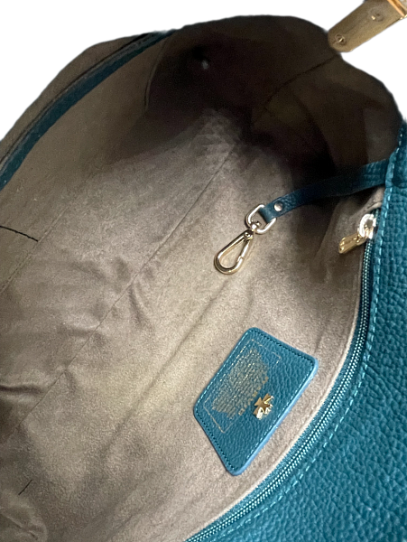 Сумка женская на плечо NARVIN из натуральной кожи 9807-Polo Ocean Vasheron, Артикул: 9807-Polo Ocean фото №1